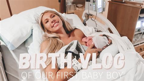 Birth Vlog Induced Labor And Delivery Of Our First Baby Youtube