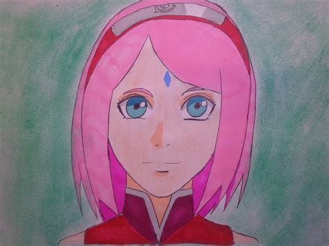 Sakura Haruno Drawing Naruto Naruto Drawings Sakura Haruno Drawings