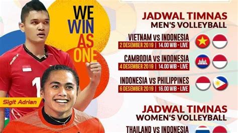 Saksikan selengkapnya dalam piala aff u18 indonesia vs malaysia. Live Streaming MNC TV Voli Putra Indonesia vs Kamboja SEA ...