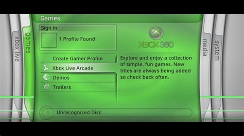 Xbox 360 Blades Dashboard Running On Xenia Youtube