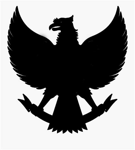 Emblem Of National Indonesia Garuda Flag Vektor Clipart Garuda