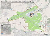 Plane Spotting Guide and Map for Prague Airport - 2019 - The Full Gull