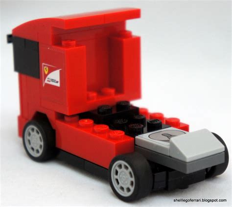Shell Lego Scuderia Ferrari Truck 30191 Shell Lego Ferrari