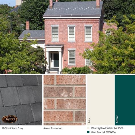 We have numerous exterior paint ideas for brick homes for people to pick. Brick And Roof Colour Combinations - 1500+ Trend Home ...