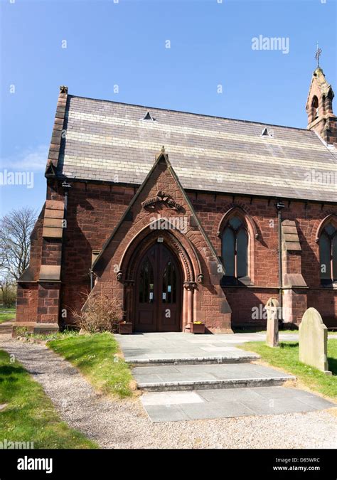 The Church Of St John The Divine In Frankby Stock Photo Alamy