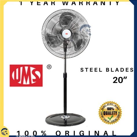 Limited Offer Ums Industrial Stand Fan 20 Wall Fan 1620 Ums