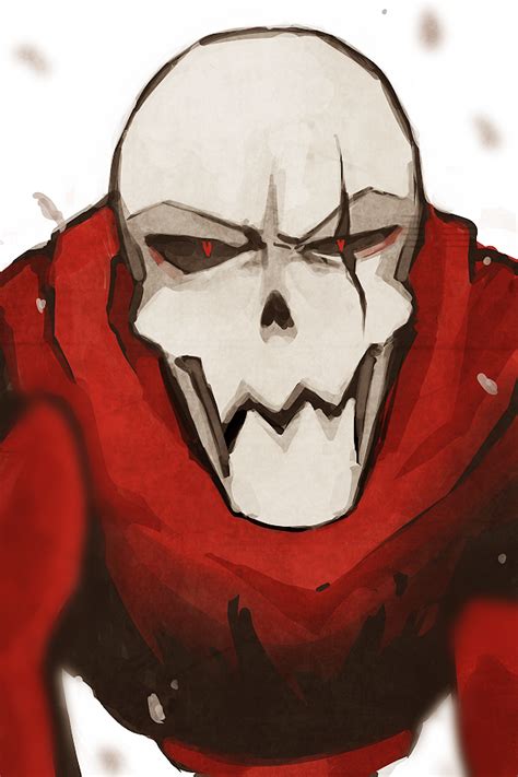 Underfell Papyrus Artist Lazuen Undertale Comic Undertale