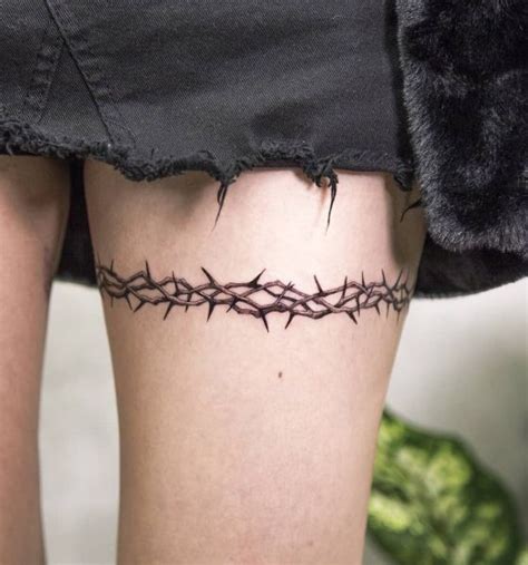 30 Sexiest Garter Belt Tattoo Designs For Women 2023