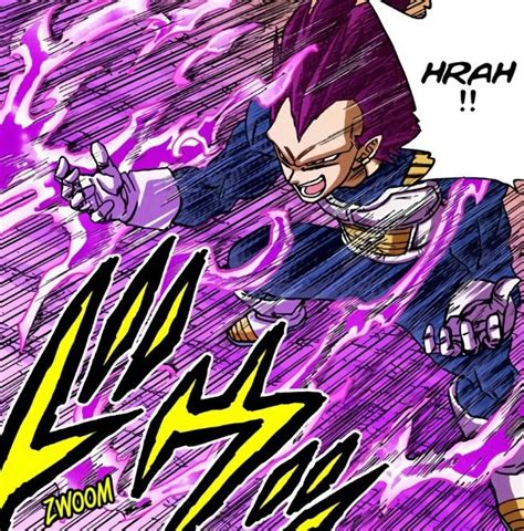 Vegeta Ultra Ego Dragon Ball Super Manga Anime Dragon Ball Super