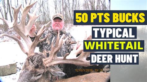 50 Point Buck Typical Whitetail Deer Hunt At World Class Hunting Ranch Ohio World Record