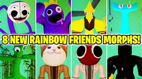 How To Get All 8 New Rainbow Friends Morphs In Rainbow Friends Morphs