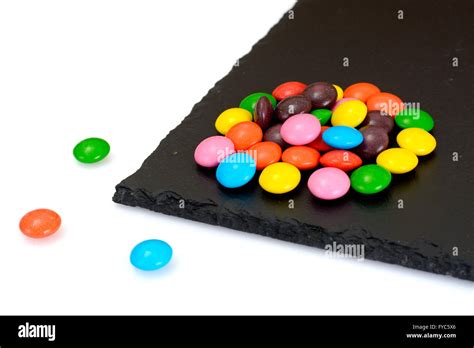 Sweet Bonbons Candy On Isolated Stock Photo Alamy
