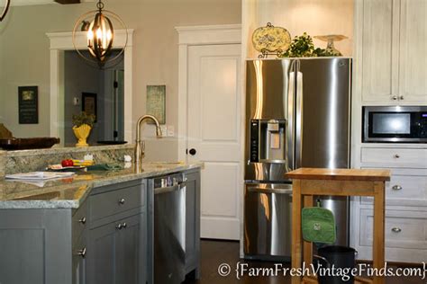 Competitors, and number of features offered. House Beautiful Inspired | Painted Kitchen Cabinets - Farm ...