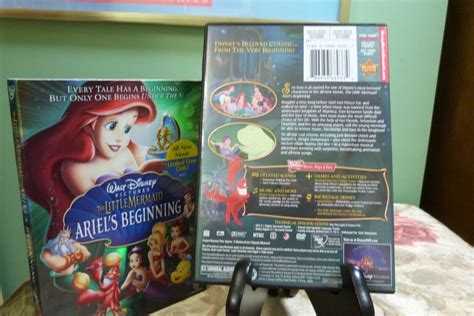 Disney The Little Mermaid Ariels Beginning Dvd 2008 Release Movie Vault