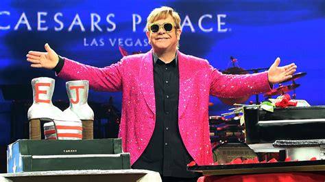 Elton John Performs Final Vegas Show Ahead Of Royal Wedding Elton John Just Jared Celebrity