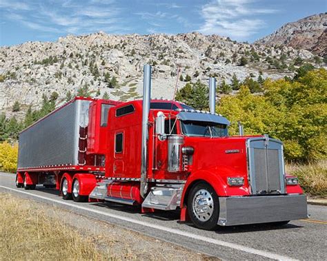 Image Result For Red Kenworth W900l Kenworth Trucks Trucks Diesel