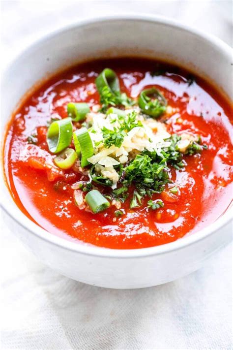 How To Make Roasted Tomato Soup Fast Food Bistro