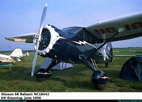 Stinson Sr 9c Reliant Gullwing Airlines Aviation Photo 0024228
