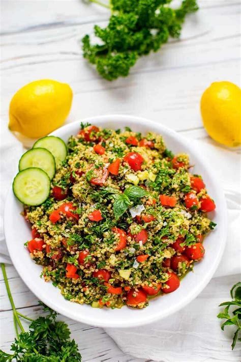 This Quinoa Tabbouleh Salad Recipe Is A Deliciously Healthy Twist On A