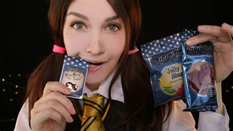 Asmr 🍬 Harry Potter Jelly Beans 🍫 Eating Sounds 🧙 АСМР Итинг Сладостей из Гарри Поттера 🍭