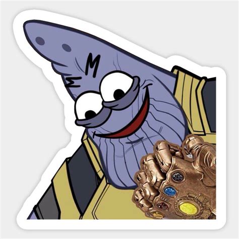 Patrick Thanos Thanos Infinity War Savage Patrick Memes