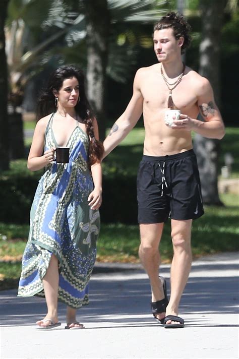 camila cabello and shawn mendes out kissing in miami 03 21 2020 hawtcelebs