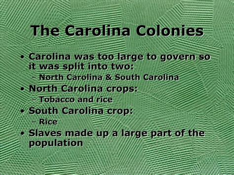 Ppt The Southern Colonies Powerpoint Presentation Free Download Id