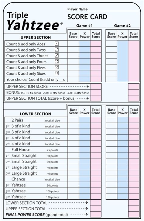 10 Best Printable Yahtzee Score Sheets Pdf For Free At Printablee