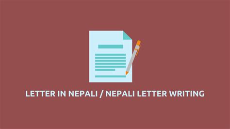 Nepali Letter Writing Letters In Nepali Listnepal