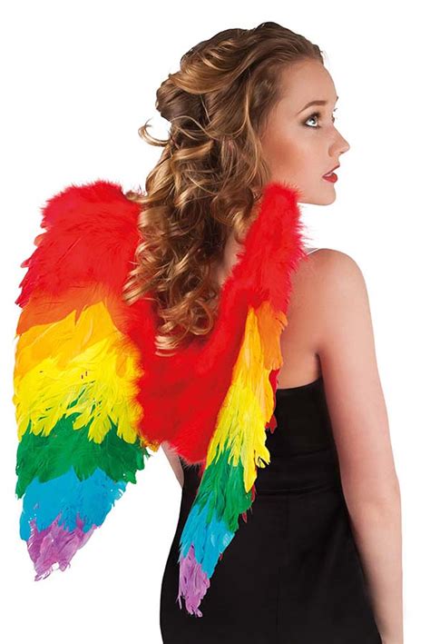 Rainbow Angel Wings Gay Pride