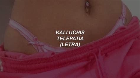 Kali Uchis Telepat A Lyrics Youtube