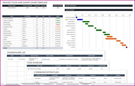 Free Simple Gantt Chart Excel Template Xls Templates 2 Resume Examples