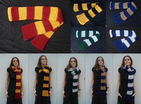 Harry Potter Scarves Updated By Rebelats On Deviantart