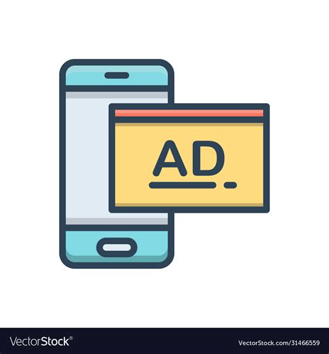 Sponsored Ads Royalty Free Vector Image Vectorstock