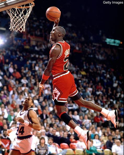 Michael Jordan Dunk Wallpapers Wallpaper Cave