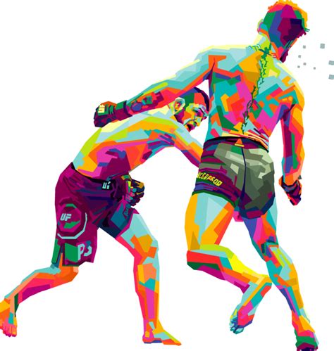 Mixed Martial Arts Mma Fight Png Hd Quality Png Play