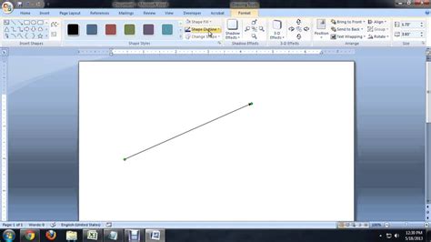 Use the drawing tools > format ribbon to stylize the line's color and special effects. How to Make a Dashed Line in Microsoft Word : Tech Niche ...