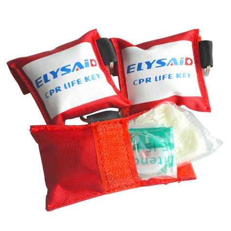 First Aid Resuscitation Cpr Life Key Face Shield Barrier Mouth To Mouth