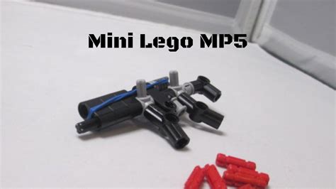 Mini Lego Mp5 Working Youtube