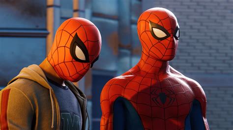 Spider Man Spider Man 2018 Peter Parker Miles Morales Playstation