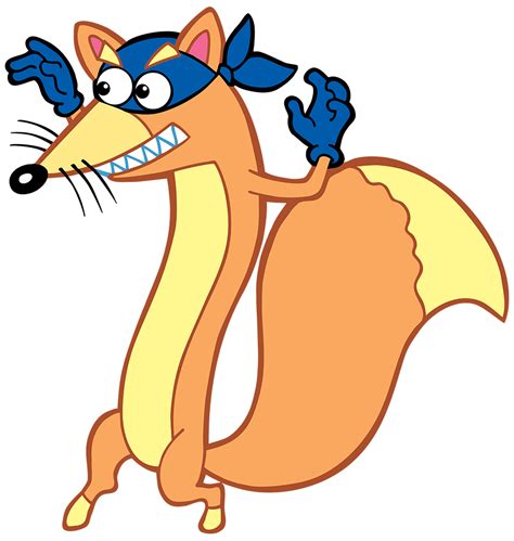 Swiper The Fox Cartoon Coloring Pages