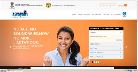 Vvv College Library Swayam Free Online Course Mhrd Govt Of India