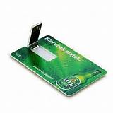 Credit Card Flash Drive Images