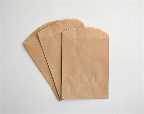 Small Paper Bags Brown Paper Bags Kraft Bags Party Favor Bags Craft