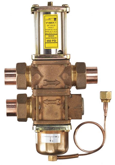 Johnson Controls Sweat 1 Connection Size In Water Regulating