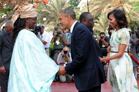 in june 2013 president obama and first lady michelle were greeted by the obamas overseas