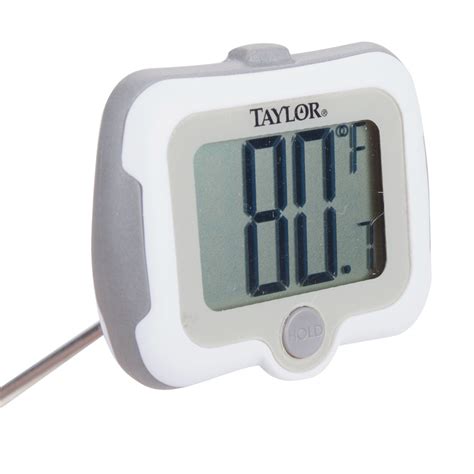 Taylor 9839 15 9 Digital Candy Deep Fry Thermometer With Pan Clip
