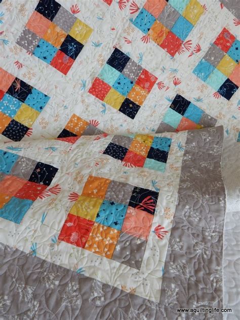 Scrappy 9 Patch Quilt Tutorial A Quilting Life