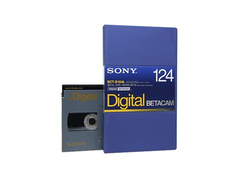 Sony Bct D124l Digi Beta 124 Minutes Tape