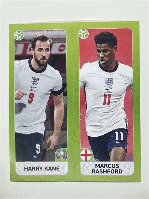 426 Harry Kane And Marcus Rashford England Euro 2020 Stickers Solve